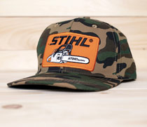 camo patch hat